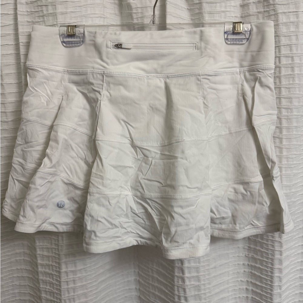 Lululemon White Athletic Skort